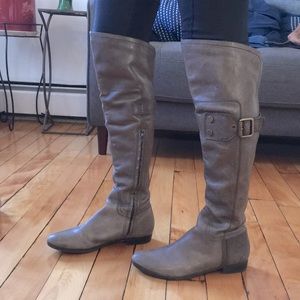 OTBT Brown Over the Knee Boots
